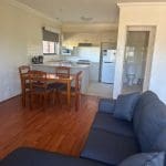 Lounge Room to Kitchen View 74-76 Docker Street Wangaratta